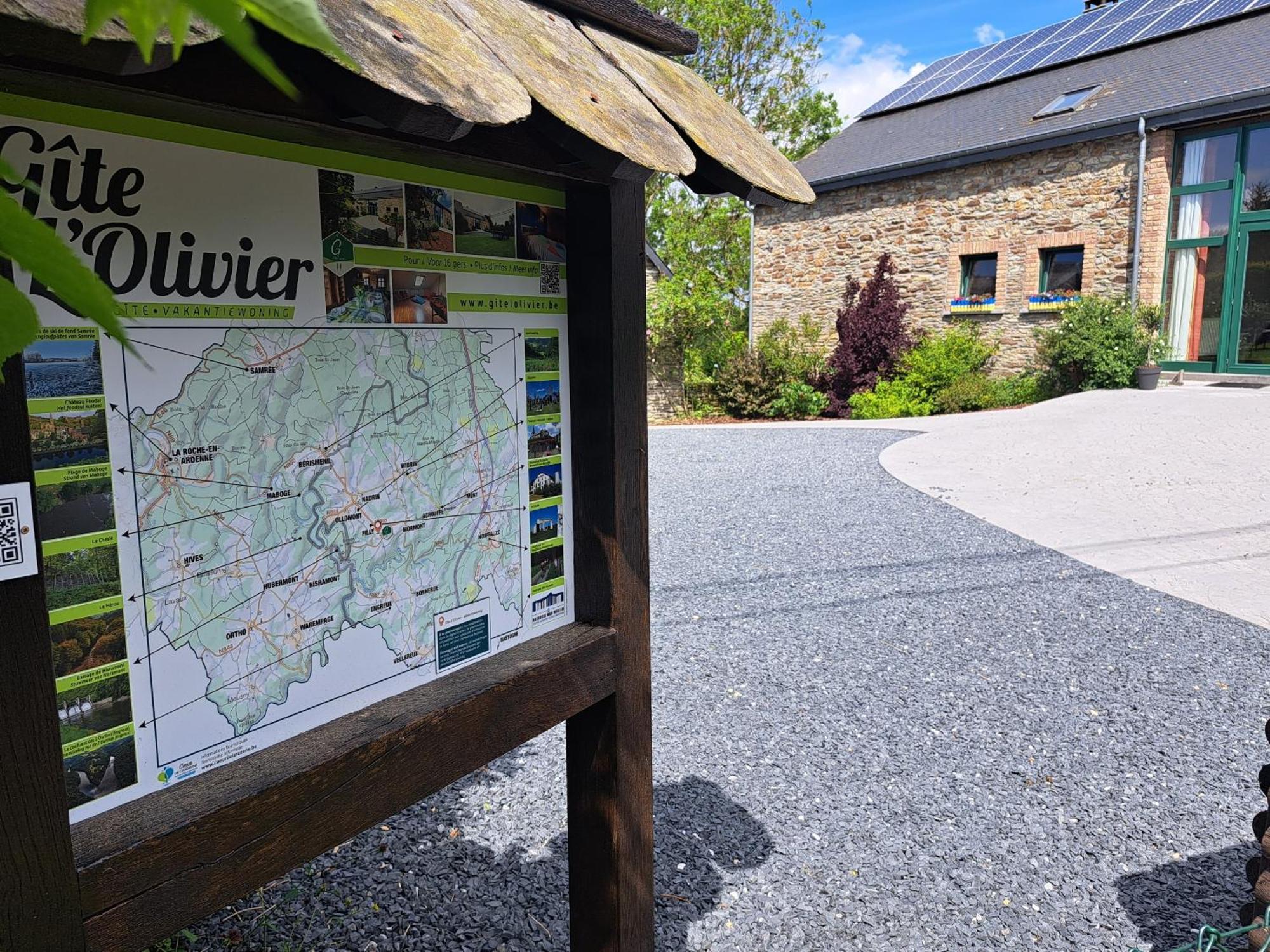 Gîte L'Olivier à Filly - Nadrin, entre Houffalize et La Roche-en-Ardenne Esterno foto